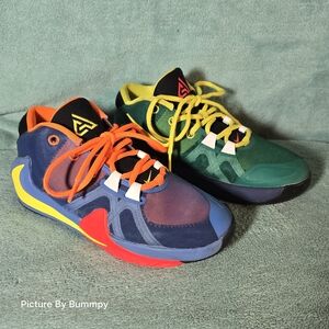 Nike Zoom Freak 1 "What The" basketball shoes. Youth Size 5.5